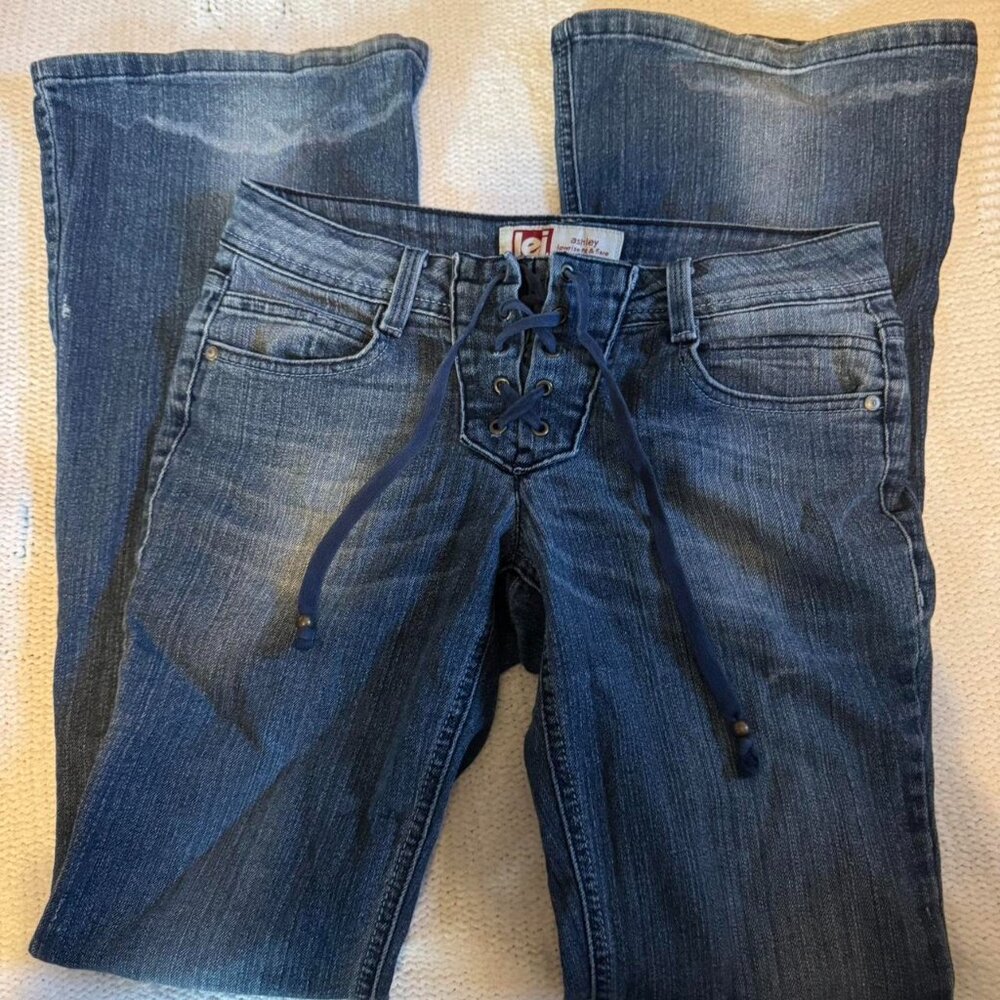 Women's Blue and Navy Jeans